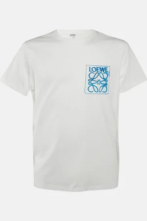 Loewe Cotton Anagram Fake Pocket Crew Neck T-Shirt XXL
