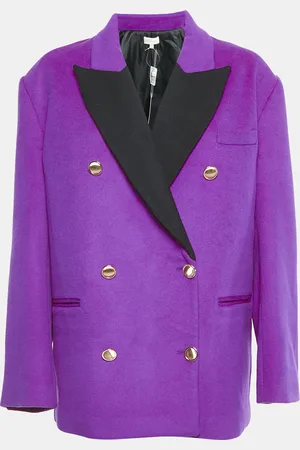 RONNY KOBO Wool Double Breasted Keira Jacket M