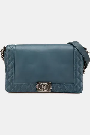 CHANEL Medium Calfskin Boy Reverso Flap