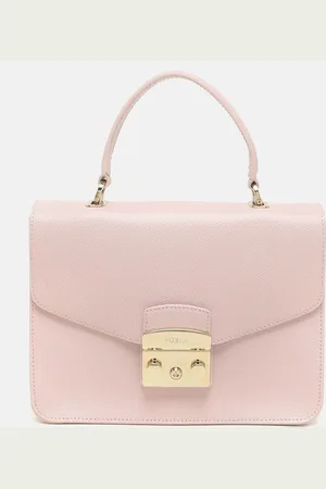Furla Leather Metropolis Top Handle Bag