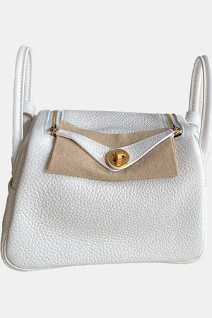 Hermès Leather Mini Lindy 19 Crossbody Bag