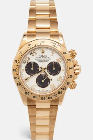 Rolex Ivory 18K Yellow Cosmograph Daytona 116528-Men