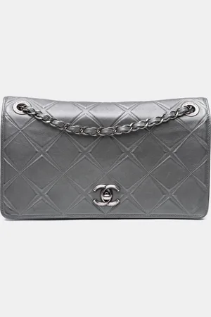 CHANEL Medium Embossed Calfskin Propeller Flap