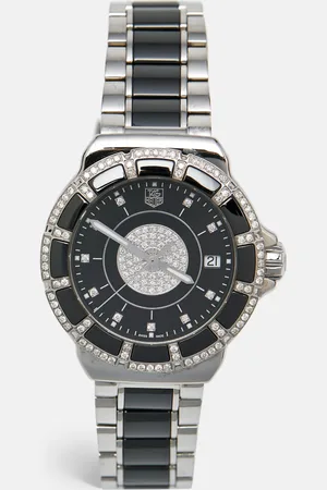 Tag Heuer Ceramic Stainless Steel Diamond Formula 1 