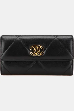 CHANEL Lambskin 19 Flap Long Wallet