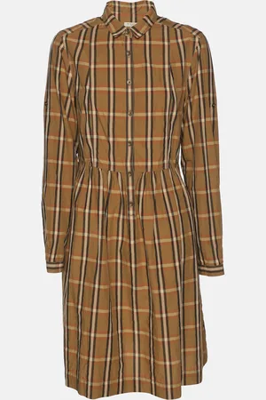 Burberry Check Cotton Dress M