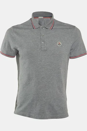 Moncler Cotton Pique Polo T-Shirt M
