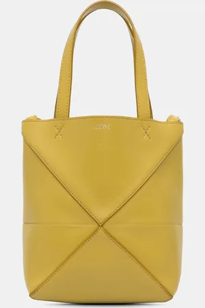 Loewe Mini Calfskin Puzzle Fold Tote