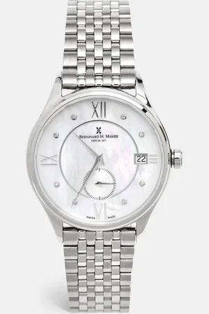 Bernhard H Mayer Mother Of Pearl Stainless Steel Diamond Muses BH07/CWF Women