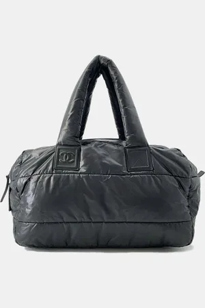 CHANEL Nylon Coco Cocoon Tote Bag
