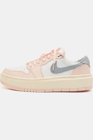 Nike Leather Jordan 1 Elevate Low Atmosphere Sneakers Size 44