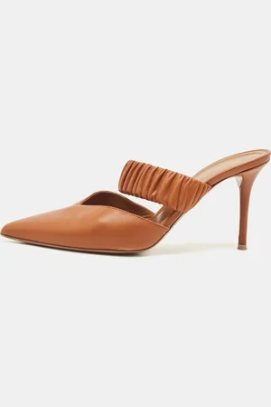 MALONE SOULIERS Leather Mathilda Mules Size 37