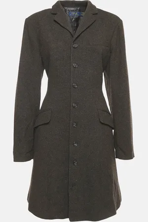 Ralph Lauren Wool Flared Overcoat XL