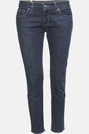 Prada Navy Denim Skinny Jeans M Waist 27"