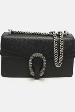 Gucci Leather Small Dionysus Shoulder Bag