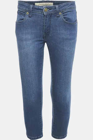 Burberry Denim Skinny Cropped Jeans S Waist 27"