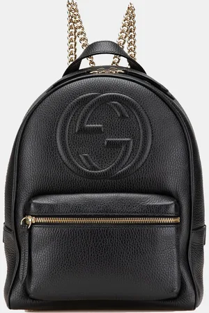 Gucci Soho Leather Chain Backpack