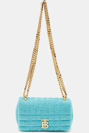 Burberry Quilted Terry Cloth Mini Lola Crossbody Bag
