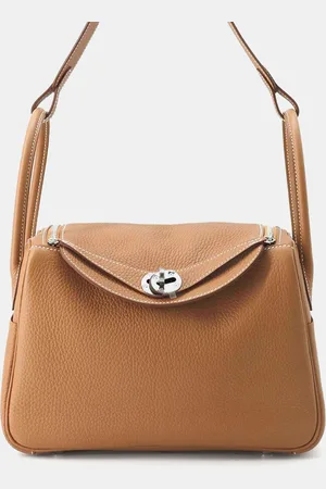 Hermès Taurillon Clemence Lindy 26 Shoulder Bag
