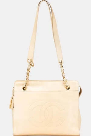 CHANEL CC Lambskin Chain Tote