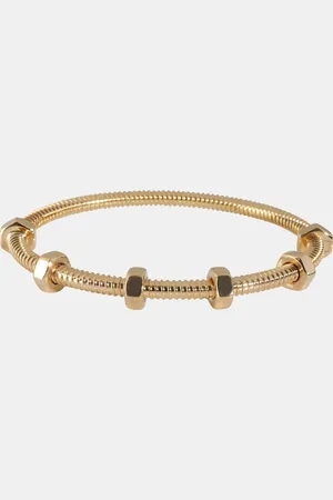 Cartier 18K Yellow Ecrou De Bangle Bracelet