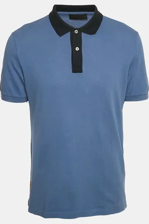 Prada Cotton Pique Polo T-Shirt XL