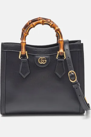 Gucci Leather Medium Diana Tote