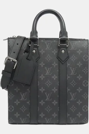 LOUIS VUITTON Canvas Monogram Eclipse Sac Plat Tote Bag