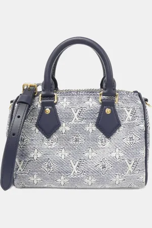 LOUIS VUITTON Monogram Cotton Speedy Bandouliere Shoulder Bag