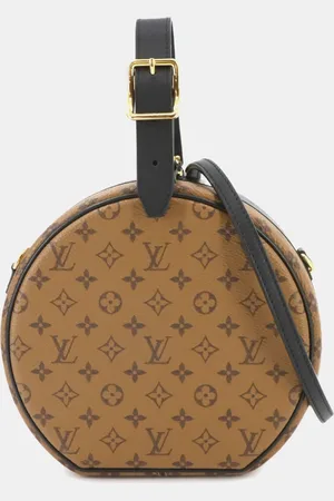 LOUIS VUITTON Monogram Reverse Canvas Petite Boite Chapeau Shoulder Bag