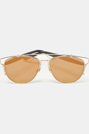 Dior /Black Technologic Aviator Sunglasses