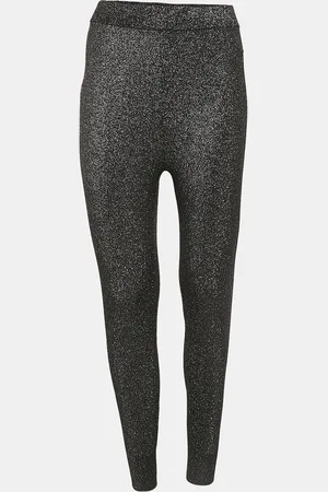 Alexander Wang /Metallic Lurex Knit Leggings M