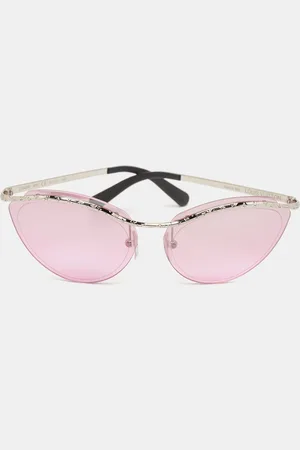 LOUIS VUITTON Z1040W Rimless Thelma and Louise Cat Eye Sunglasses