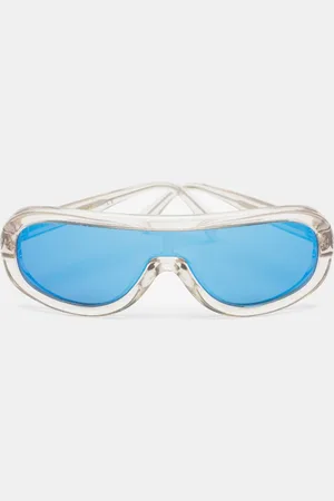 Céline & Blue Mirrored CL40021I Shield Sunglasses