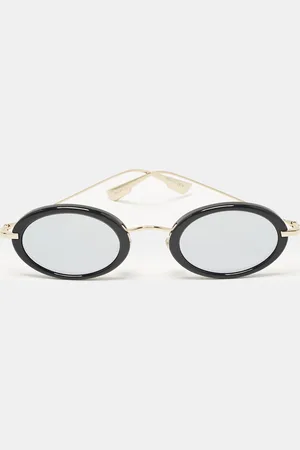 Dior /Gold Mirrored Hypnotic 2 Oval Sunglasses