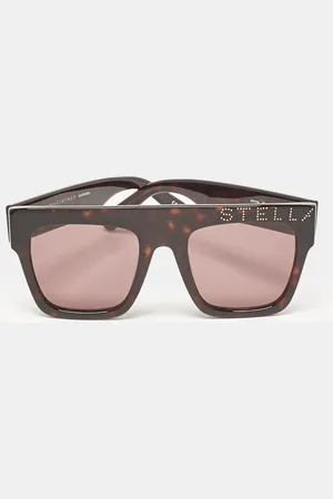 Stella McCartney Havana SC0170S Square Sunglasses
