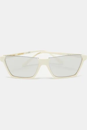 Céline Ivory/ Mirrored CL40028I Rectangle Sunglasses