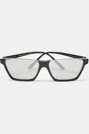 Céline /Silver Mirror CL400281 Square Sunglasses