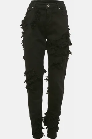Rick Owens DRKSHDW Distressed Denim Skinny Jeans M Waist 31"