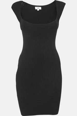LPA Rib Knit Cap Sleeve Short Dress M