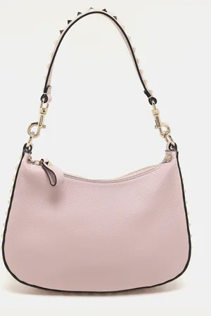 VALENTINO Leather Rockstud Shoulder Bag