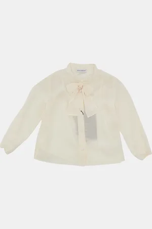 Dolce & Gabbana Kids Silk Bow Detail 12-18 M