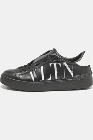 VALENTINO /White Leather VLTN Low Top Sneakers Size 36.5