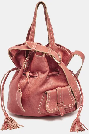 LANCEL Leather Premiere Flirt Bucket Bag