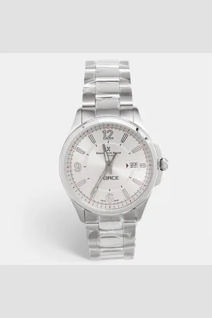 Bernhard H Mayer White Stainless Steel Force Artemis Women