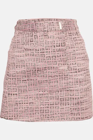 Givenchy Monogram Jacquard Mini Skirt S