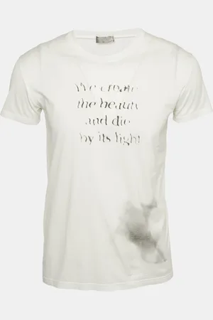 Dior Printed Jersey Crewneck T-Shirt S