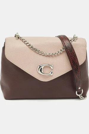 Coach /Pink Leather Tammie Shoulder Bag