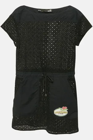Moschino Broderie Anglaise Cotton Mini Dress L