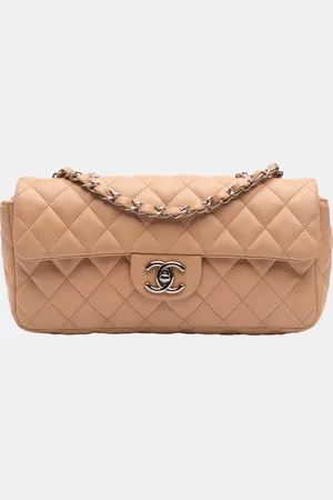 CHANEL Classic Lambskin East West Single Flap
